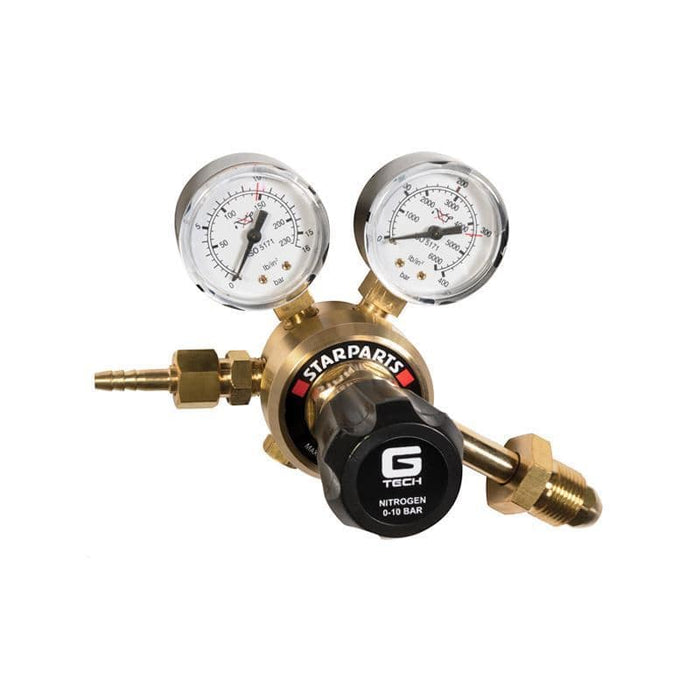 Nitrogen Regulator Single Stage 2 Gauge 300 Bar - Hurstbourne Forge Welding Supplies