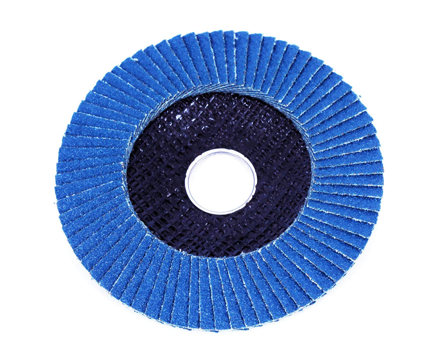 Zirconium Flap Disc P120 115mm - Hurstbourne Forge Welding Supplies