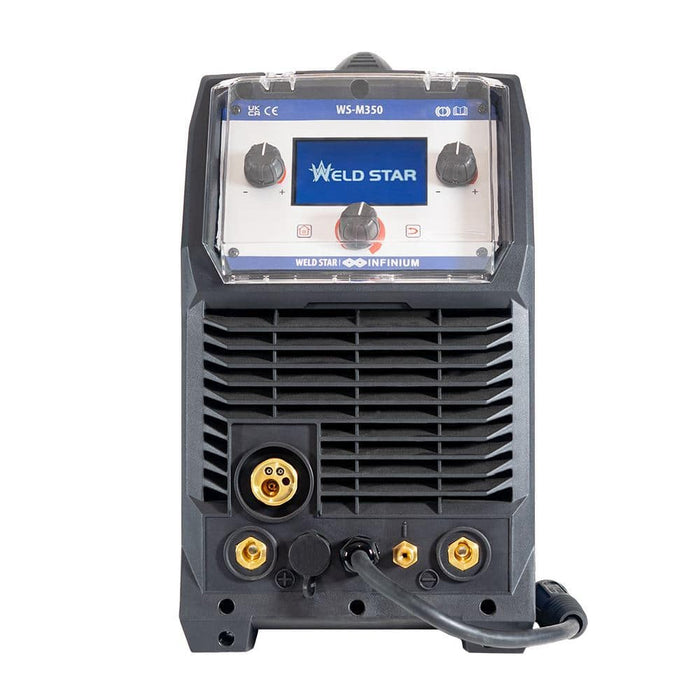 Weld Star Infinium Multi Process Inverter Double Pulse 350A - Hurstbourne Forge Welding Supplies