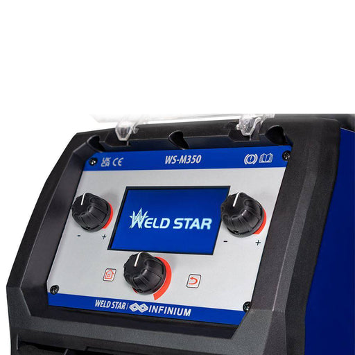 Weld Star Infinium Multi Process Inverter Double Pulse 350A Water Cooled - Hurstbourne Forge Welding Supplies