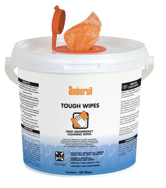 Ambersil Tough Wipes Tub - Hurstbourne Forge Welding Supplies