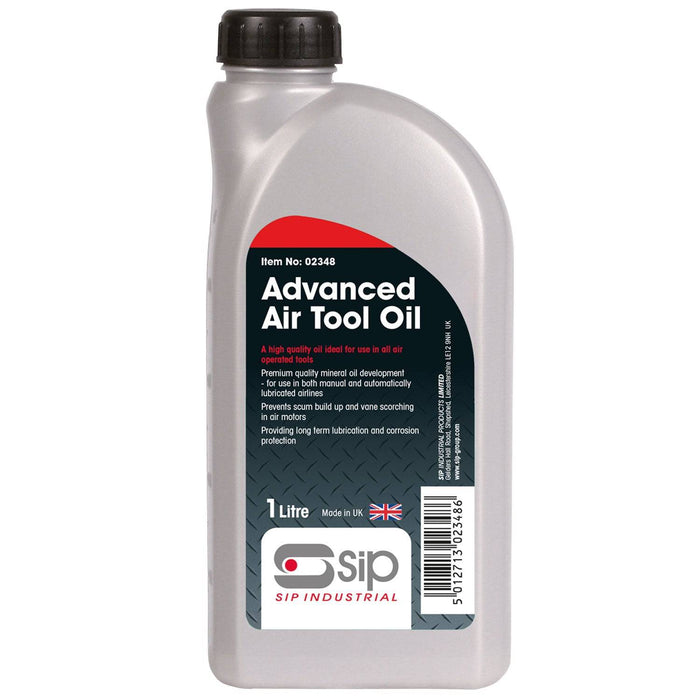 SIP 1ltr Advanced Air Tool Oil - Hurstbourne Forge Welding Supplies