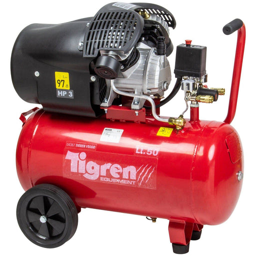 TIGREN V50DD 3HP Direct-Driven Compressor - Hurstbourne Forge Welding Supplies