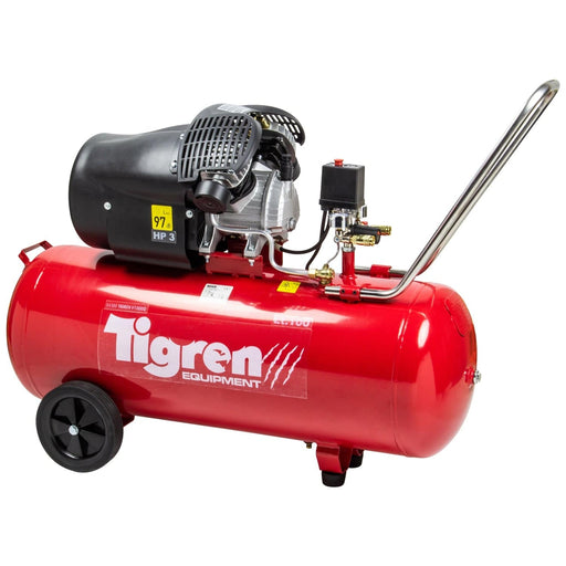 TIGREN V100DD 3HP Direct-Driven Compressor - Hurstbourne Forge Welding Supplies