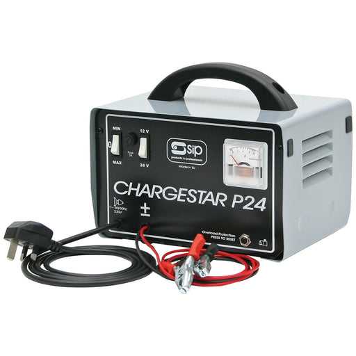 SIP Chargestar P24 Battery Charger - Hurstbourne Forge Welding Supplies