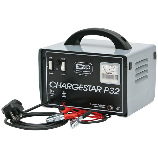 SIP Chargestar P32 Battery Charger - Hurstbourne Forge Welding Supplies