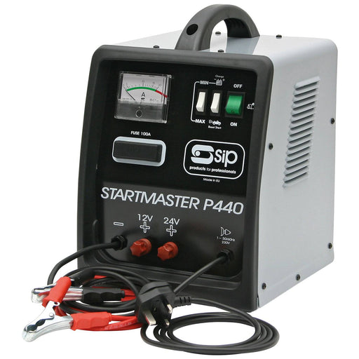 SIP Startmaster P440 Starter Charger - Hurstbourne Forge Welding Supplies