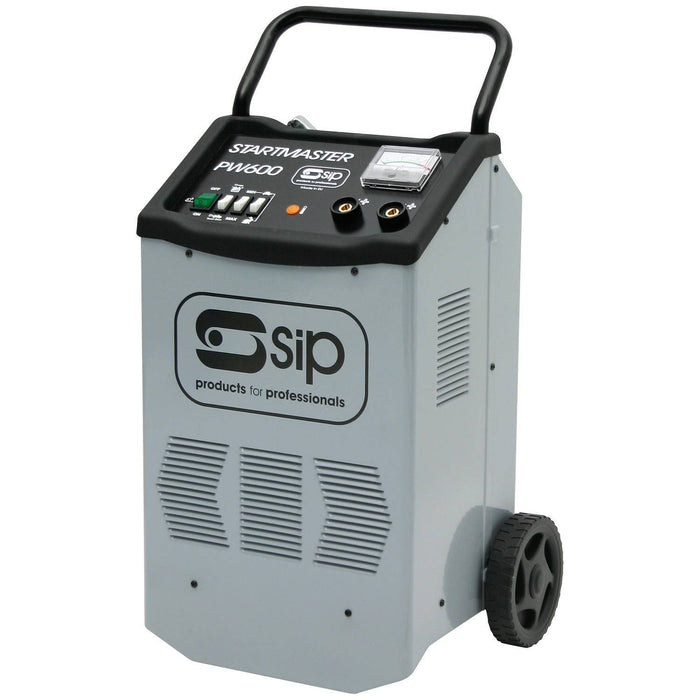 SIP Startmaster PW600 Starter Charger - Hurstbourne Forge Welding Supplies