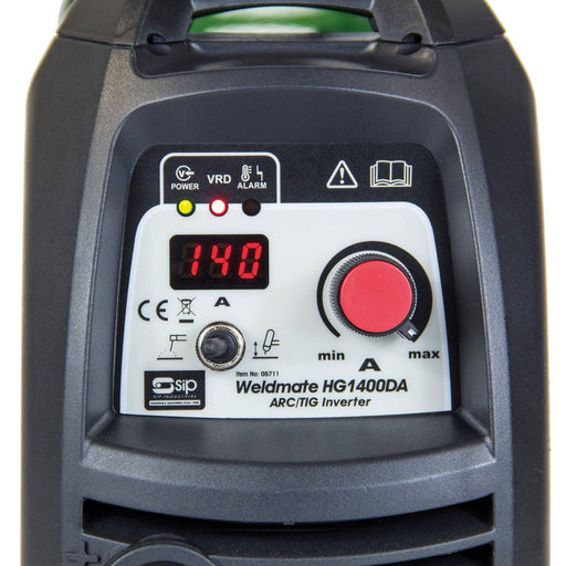 SIP HG1401DA ARC Inverter Welder - Hurstbourne Forge Welding Supplies