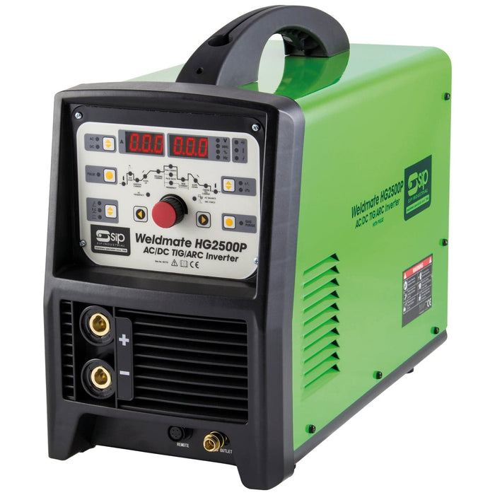 SIP HG2500P AC/DC TIG/ARC Inverter Welder - Hurstbourne Forge Welding Supplies