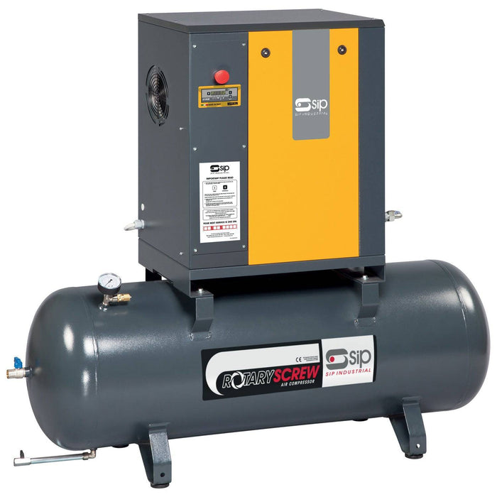 SIP RS5.5-10-270BD 270ltr Rotary Screw Compressor - Hurstbourne Forge Welding Supplies