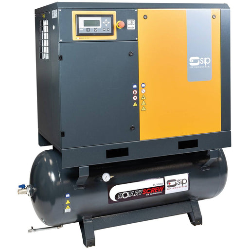 SIP RS11-10-270BD/FF 270ltr Rotary Screw Compressor - Hurstbourne Forge Welding Supplies