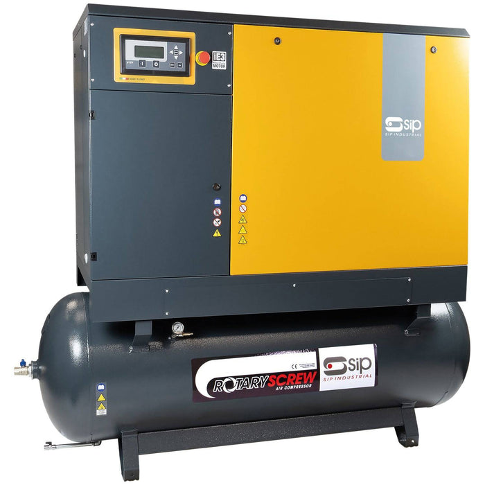 SIP RS11-10-500BD/FF 500ltr Rotary Screw Compressor - Hurstbourne Forge Welding Supplies