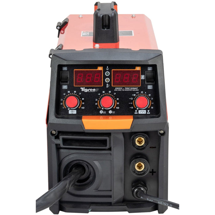 TIGREN TGN150MAT MIG/ARC/TIG Inverter Welder - Hurstbourne Forge Welding Supplies