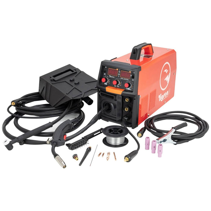 TIGREN TGN150MAT MIG/ARC/TIG Inverter Welder - Hurstbourne Forge Welding Supplies