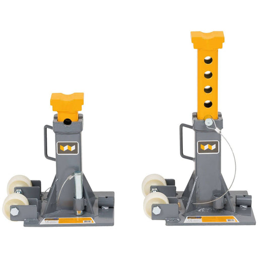 WINNTEC® 12 TON Trolley Jack Stands - Hurstbourne Forge Welding Supplies