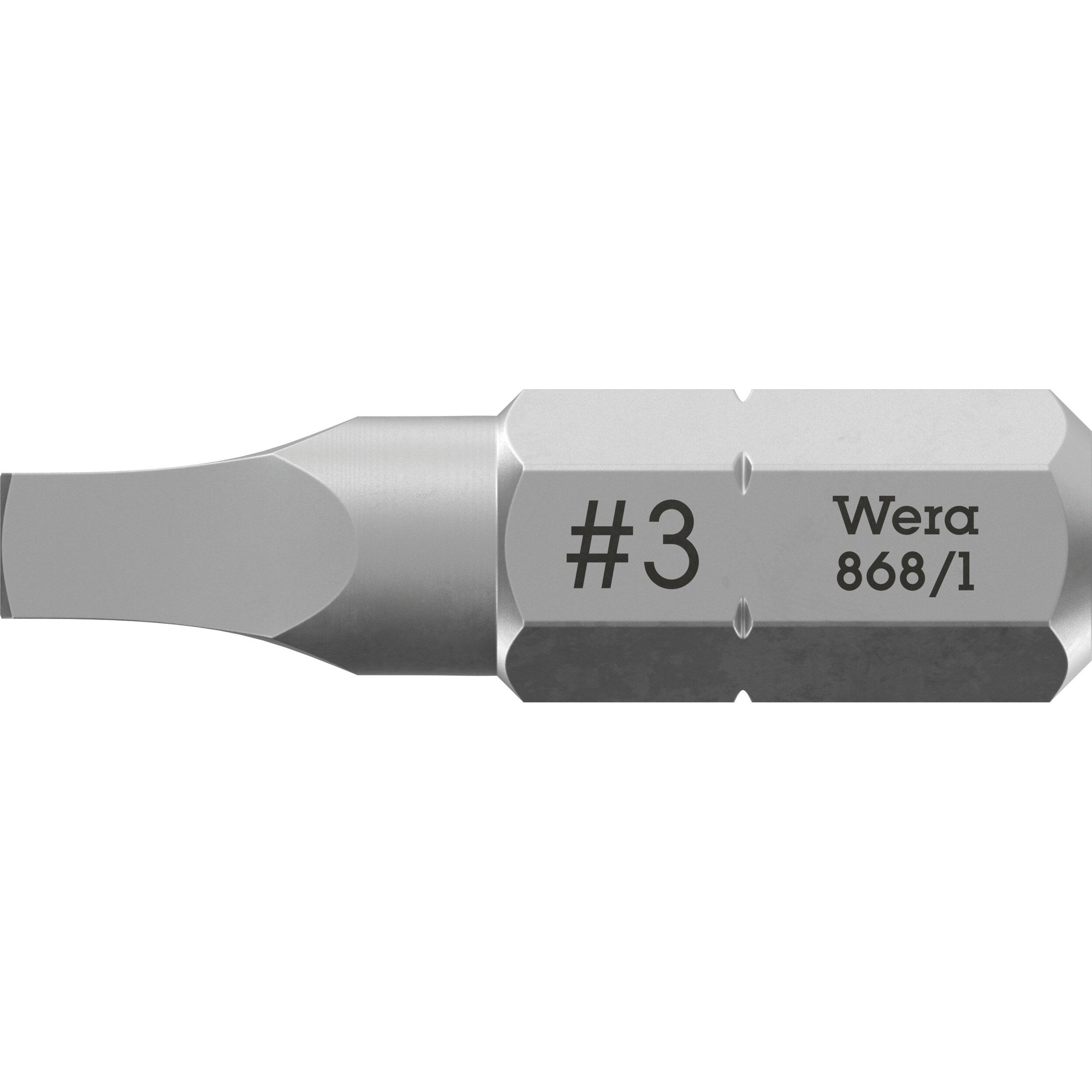 Wera 868/1 Z Square-Plus bits, # 3 x 25 mm