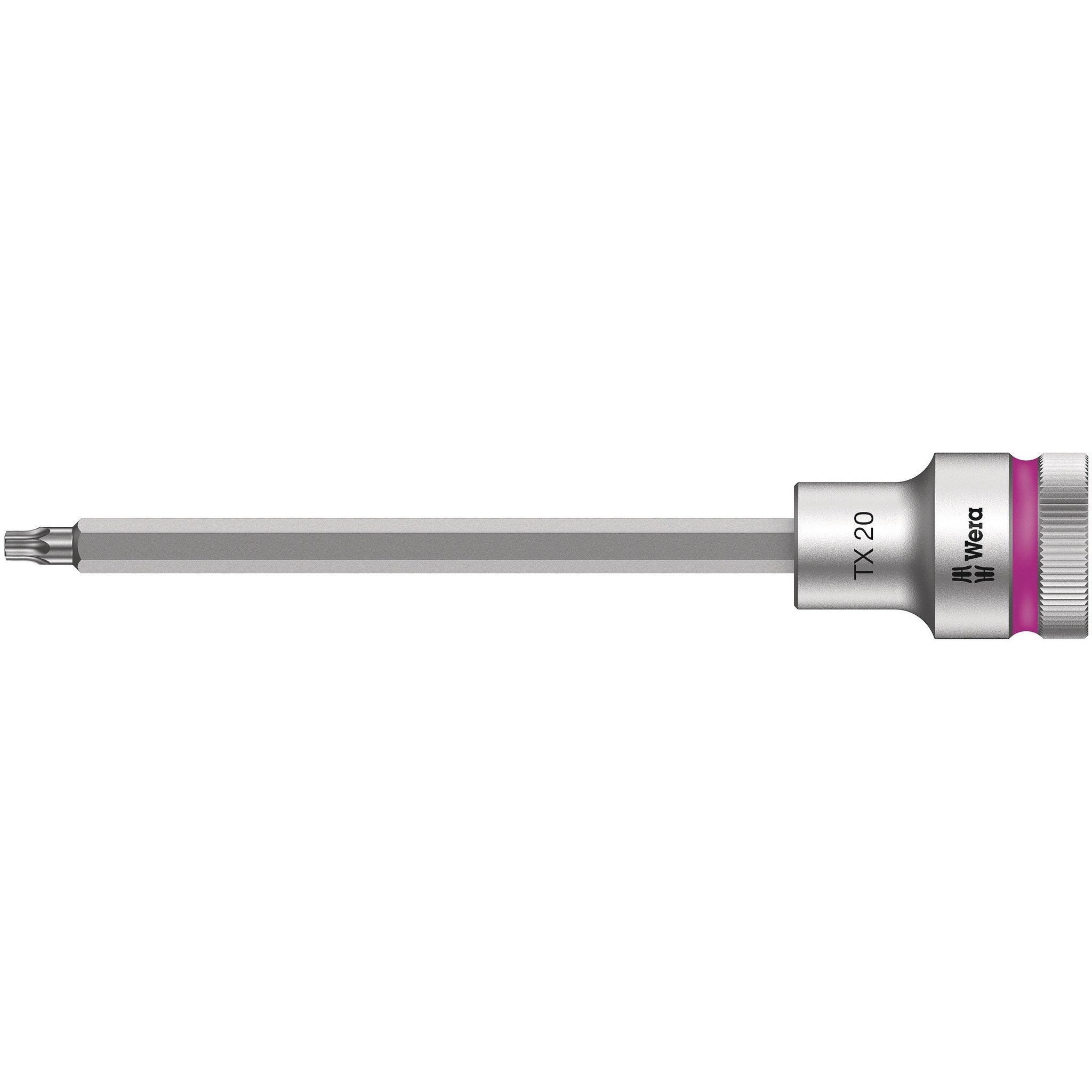 Wera 8767 C HF TORX® Zyklop bit socket with 1/2" drive with holding function, TX 20 x