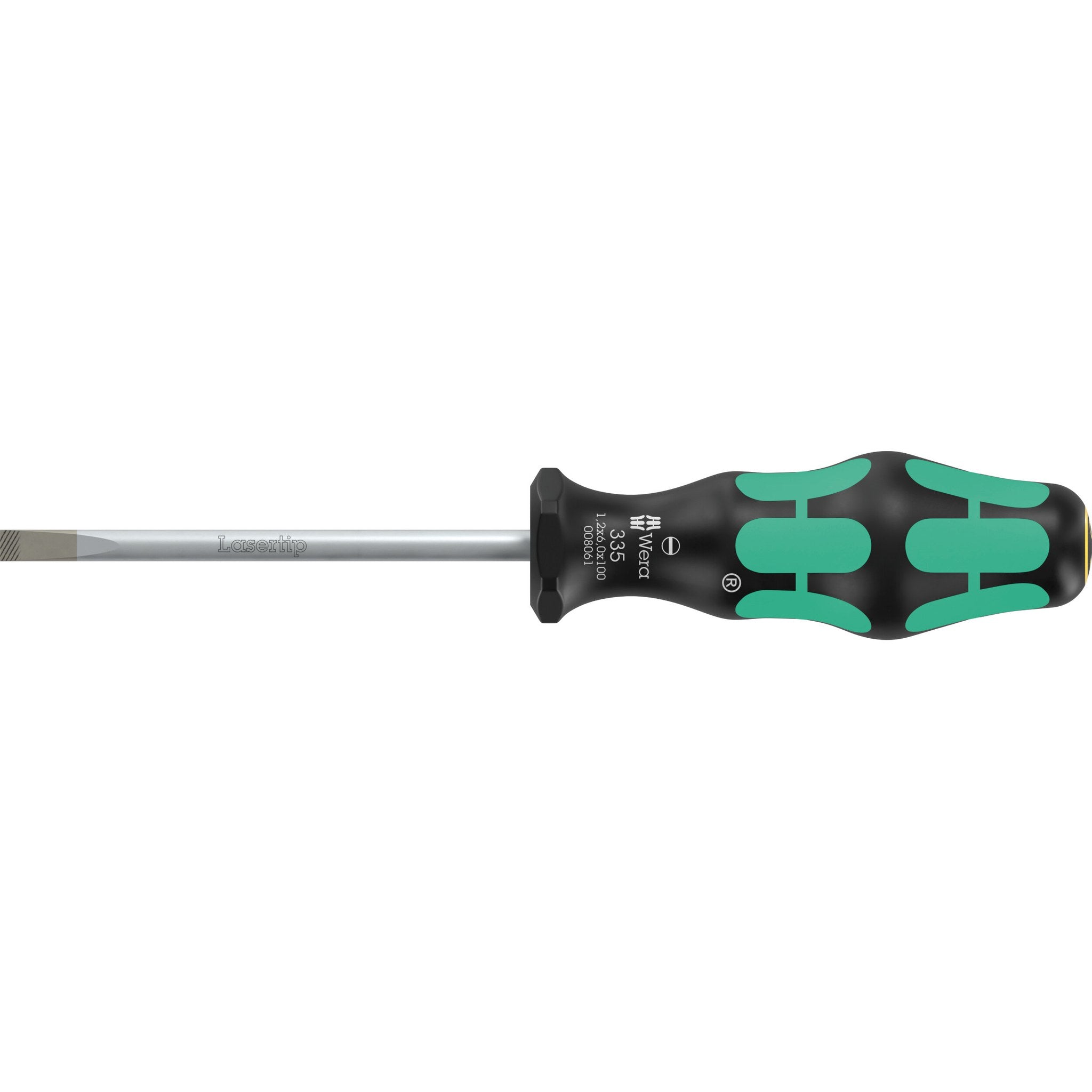 Wera 335 Screwdriver for slotted screws, 1.2 x 6 x 100 mm
