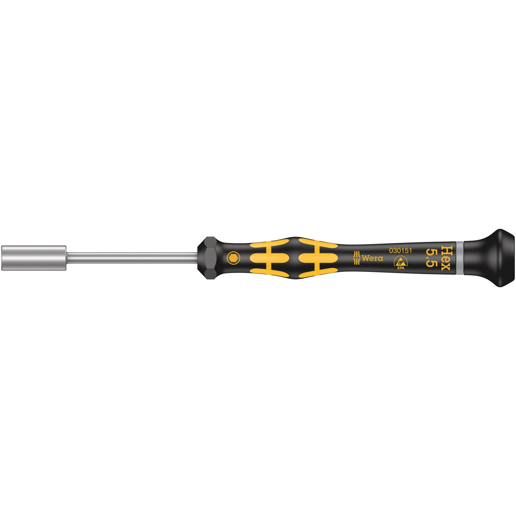 Wera 1569 ESD Nutdriver Kraftform Micro, 5.5 x 60 mm