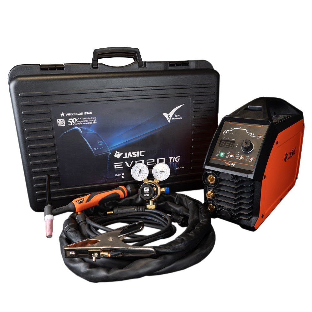Jasic EVO POWER TIG 200 (including case) 230V
