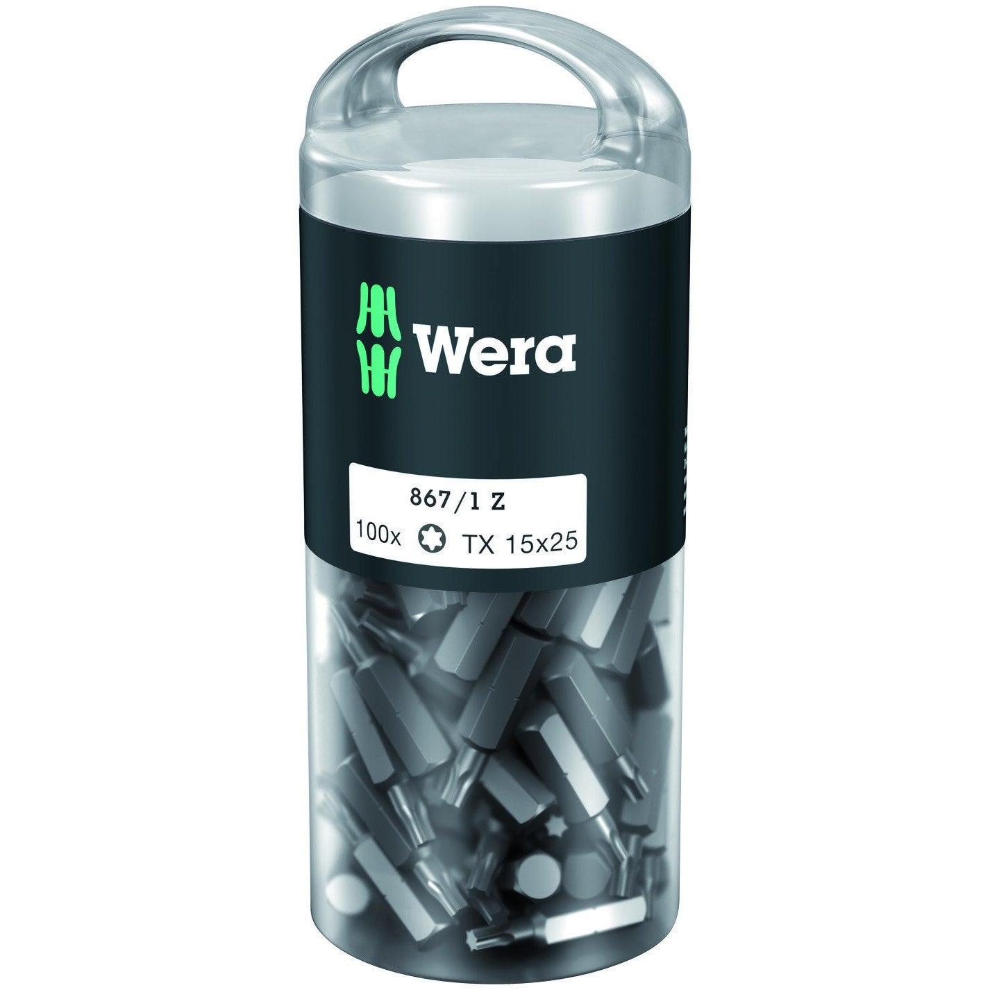 Wera 867/1 TORX® DIY 100, TX 15 x 25 mm, 100 pieces