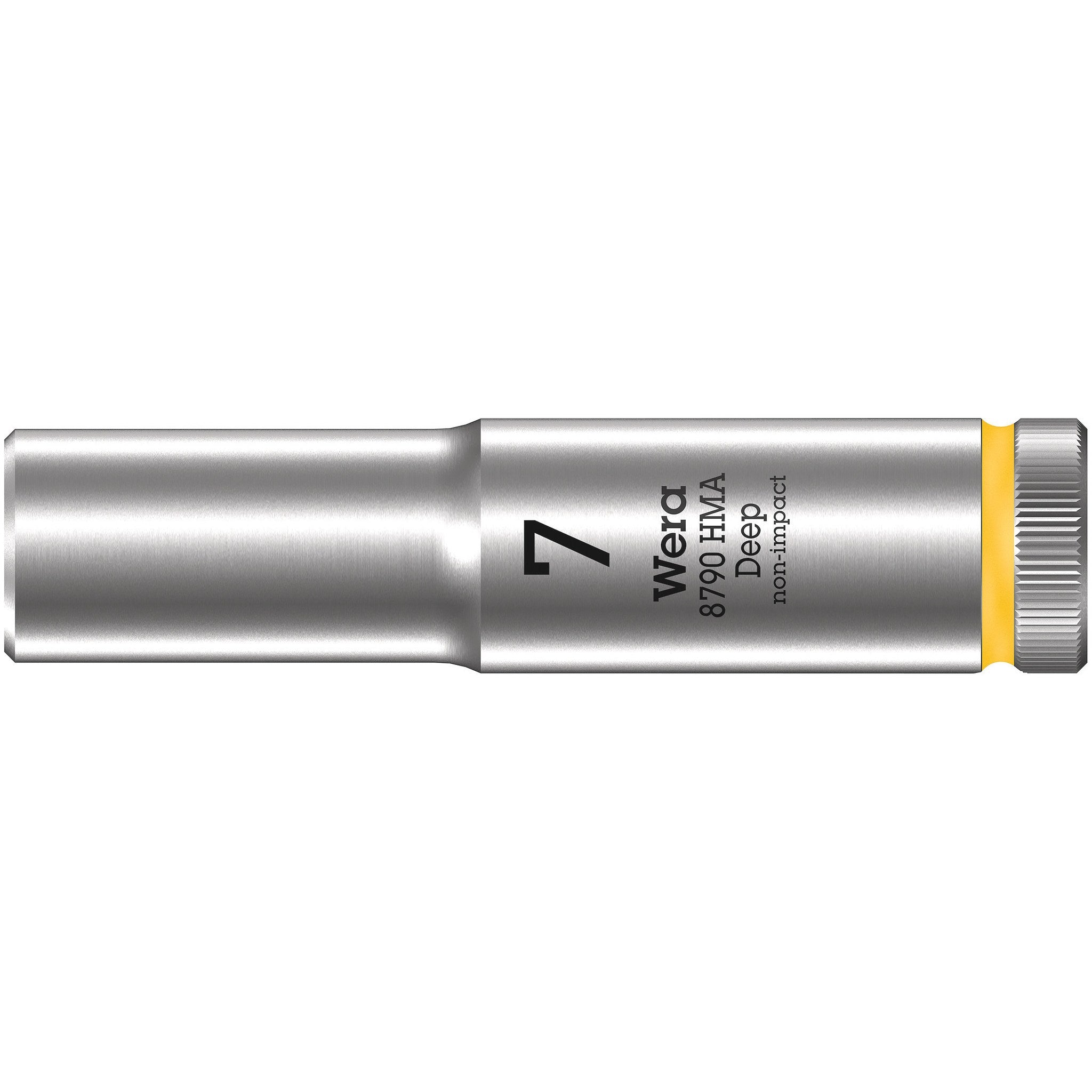 Wera 8790 HMA Deep 1/4" socket, 7 x 50 mm