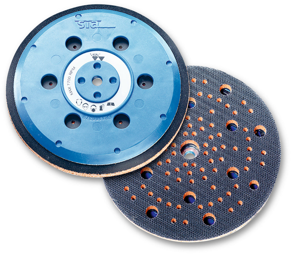 Backing pad, 103-hole, extra soft, for siafast Ø150mm