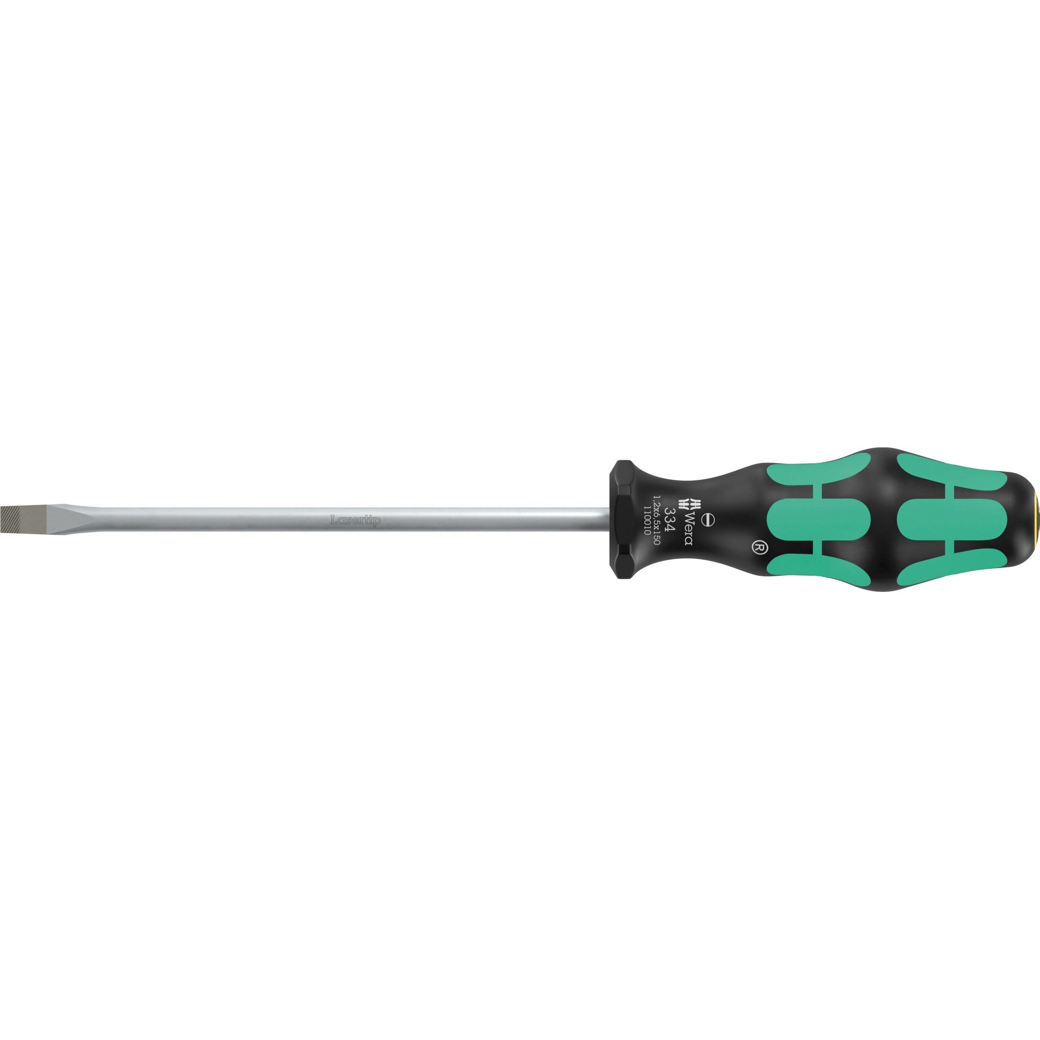 Wera 334 Screwdriver for slotted screws, 1.2 x 7 x 150 mm