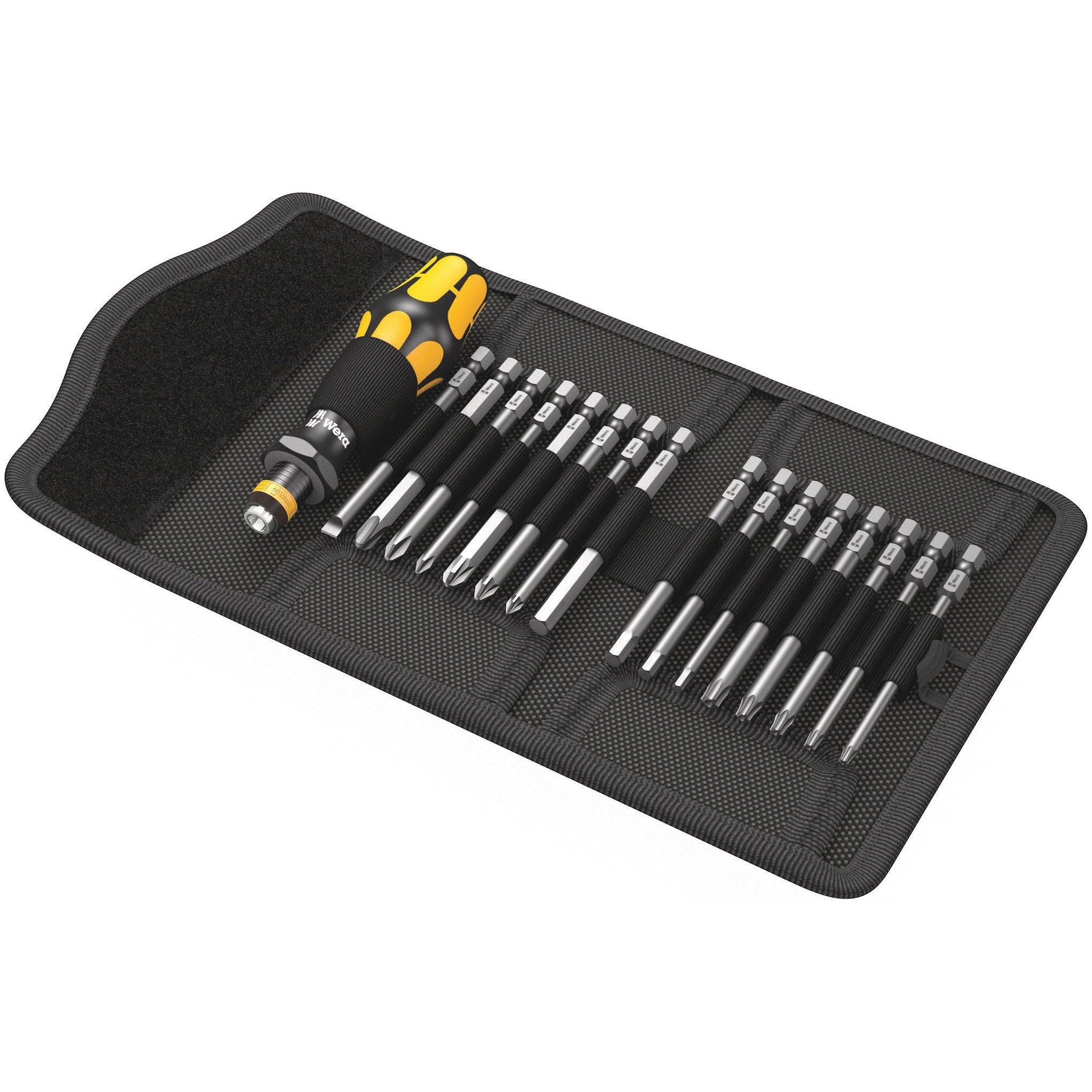 Wera Kraftform Kompakt 60 ESD, 17 pieces