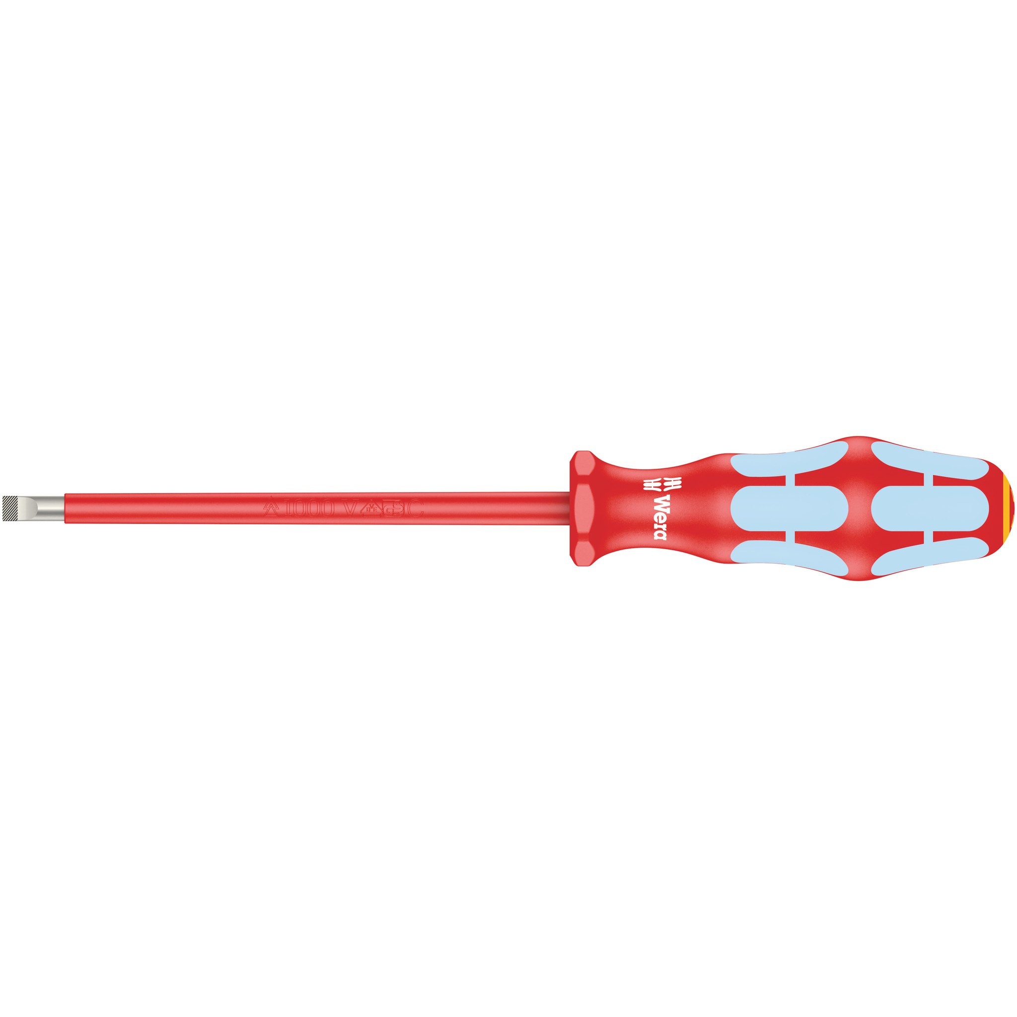Wera 3160 i VDE Insulated screwdriver for slotted screws, stainless, 1 x 5.5 x 125 mm