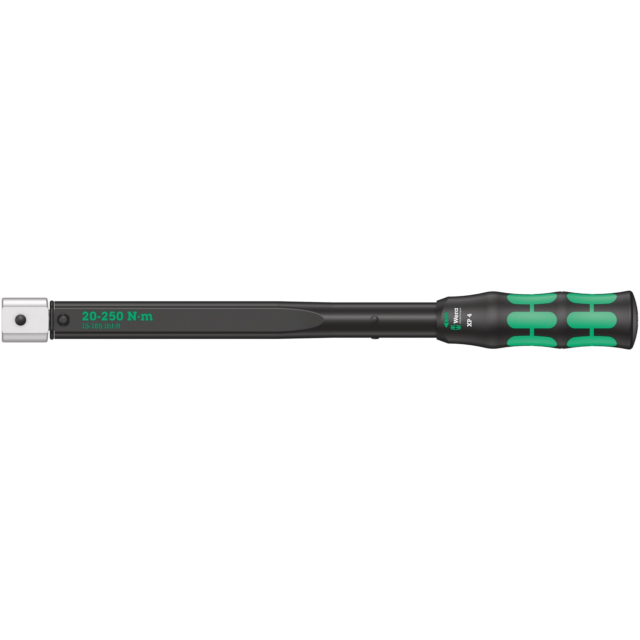 Wera Click-Torque XP 4 pre-set adjustable torque wrench for insert tools, 20-250 Nm, 20