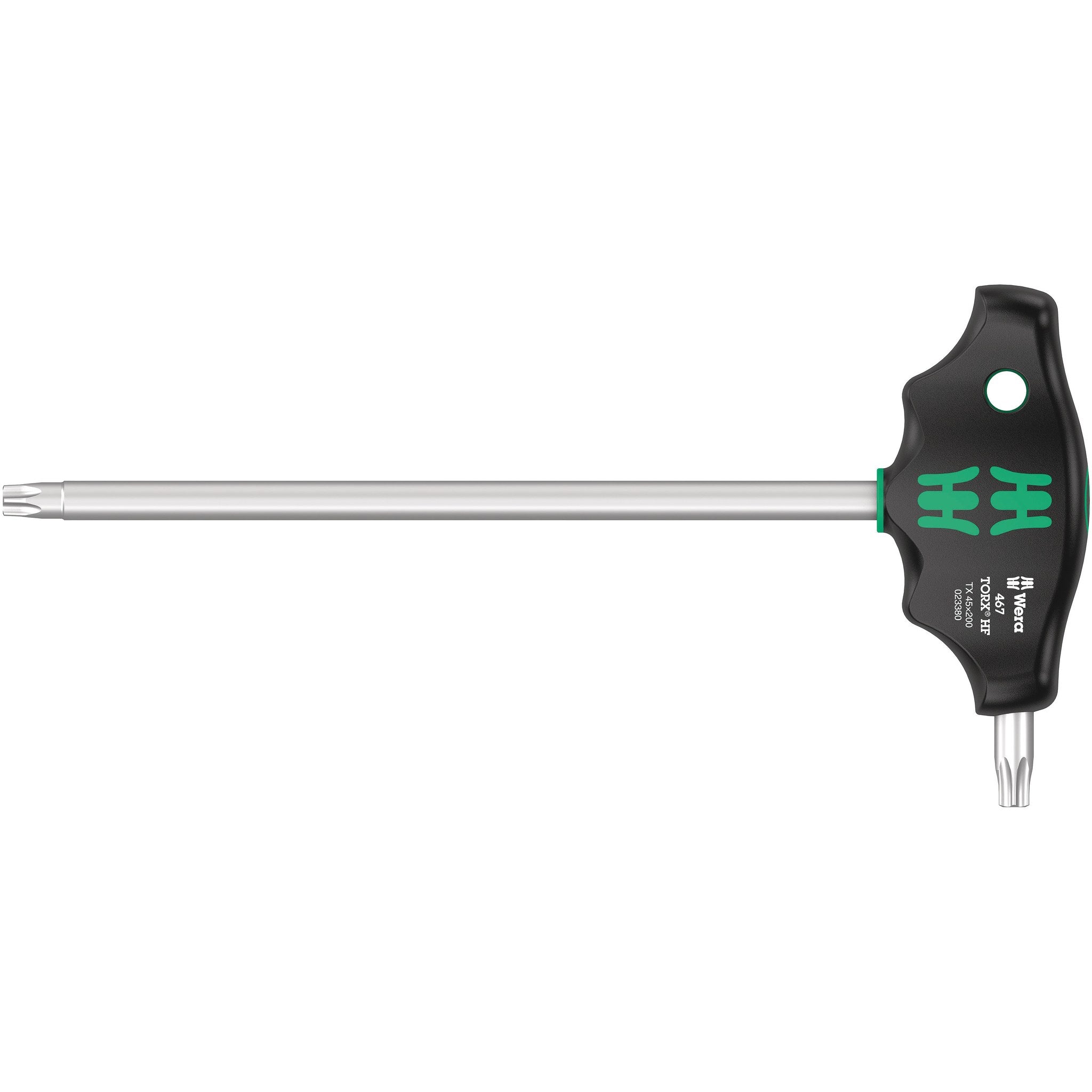 Wera 467 TORX® HF T-handle screwdriver with holding function, TX 45 x 200 mm