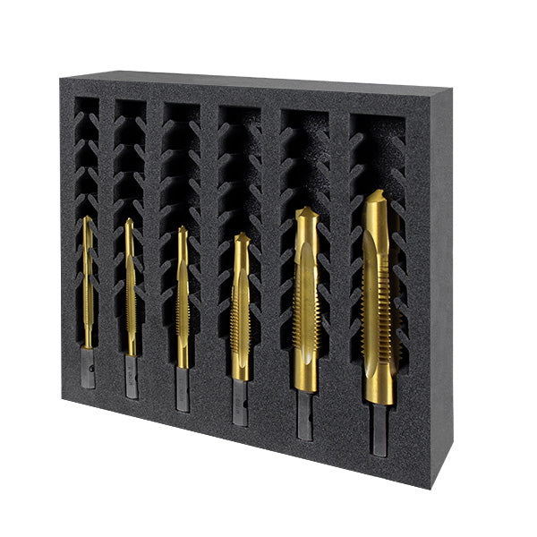 HMT VersaDrive HD Combi Drill-Tap InsertFoam Set, M8, M10, M12, M16, M20, M24