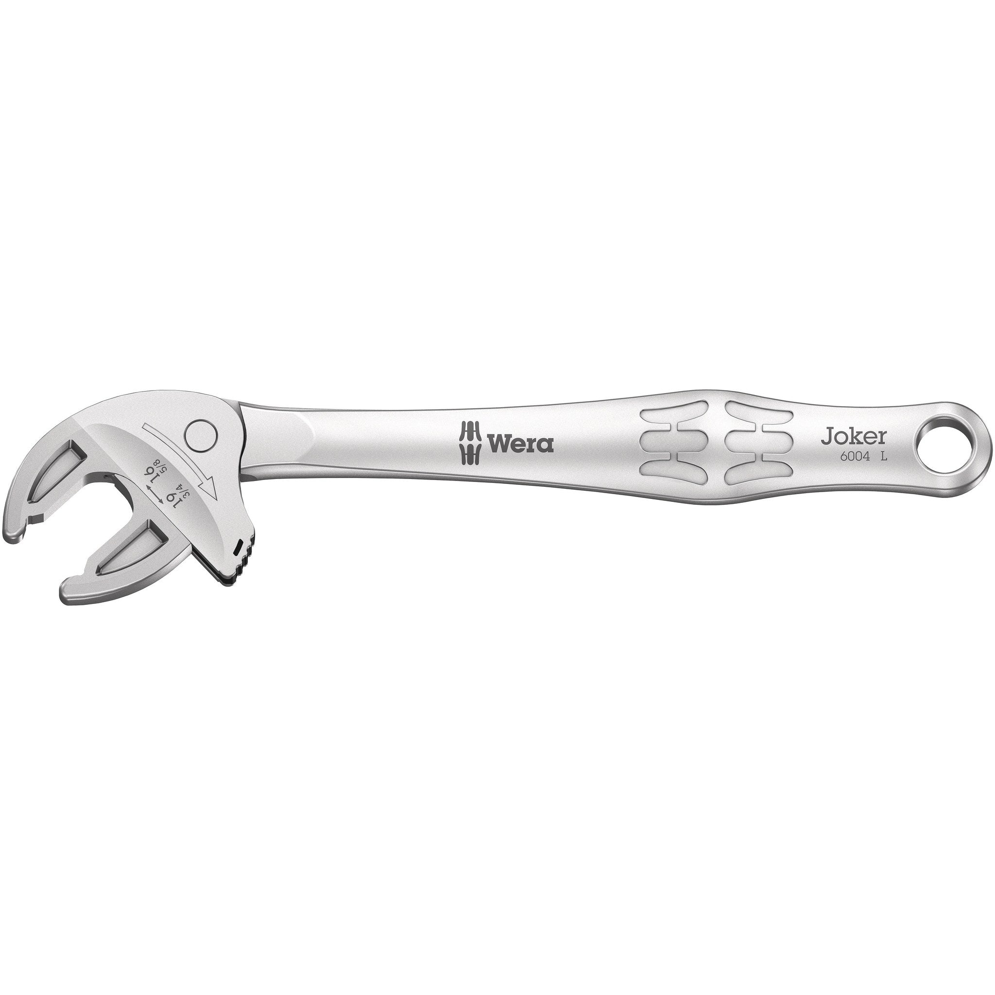 Wera 6004 Joker L Self-setting spanner, 16; 17; 18; 19 x 5/8; 11/16; 3/4" x 224 mm