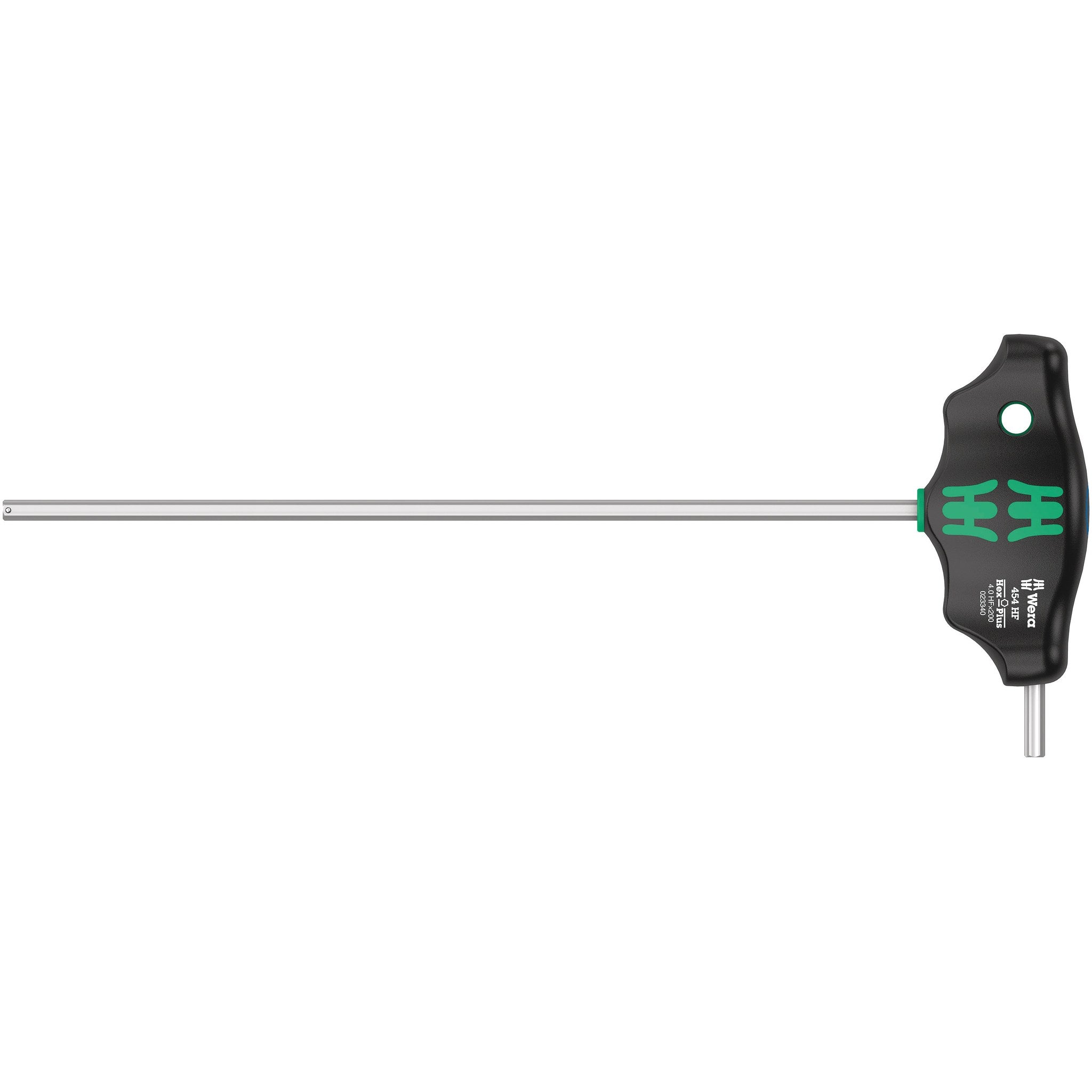 Wera 454 HF T-handle hexagon screwdriver Hex-Plus with holding function, 4 x 200 mm