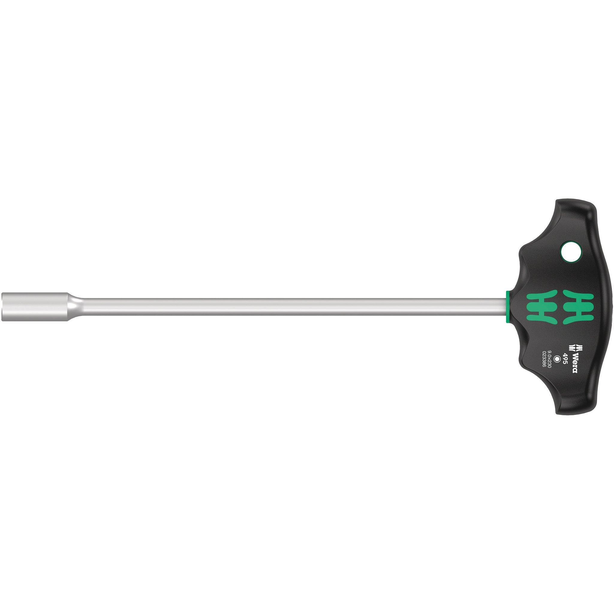 Wera 495 T-handle socket wrench screwdrivers, 9 x 230 mm