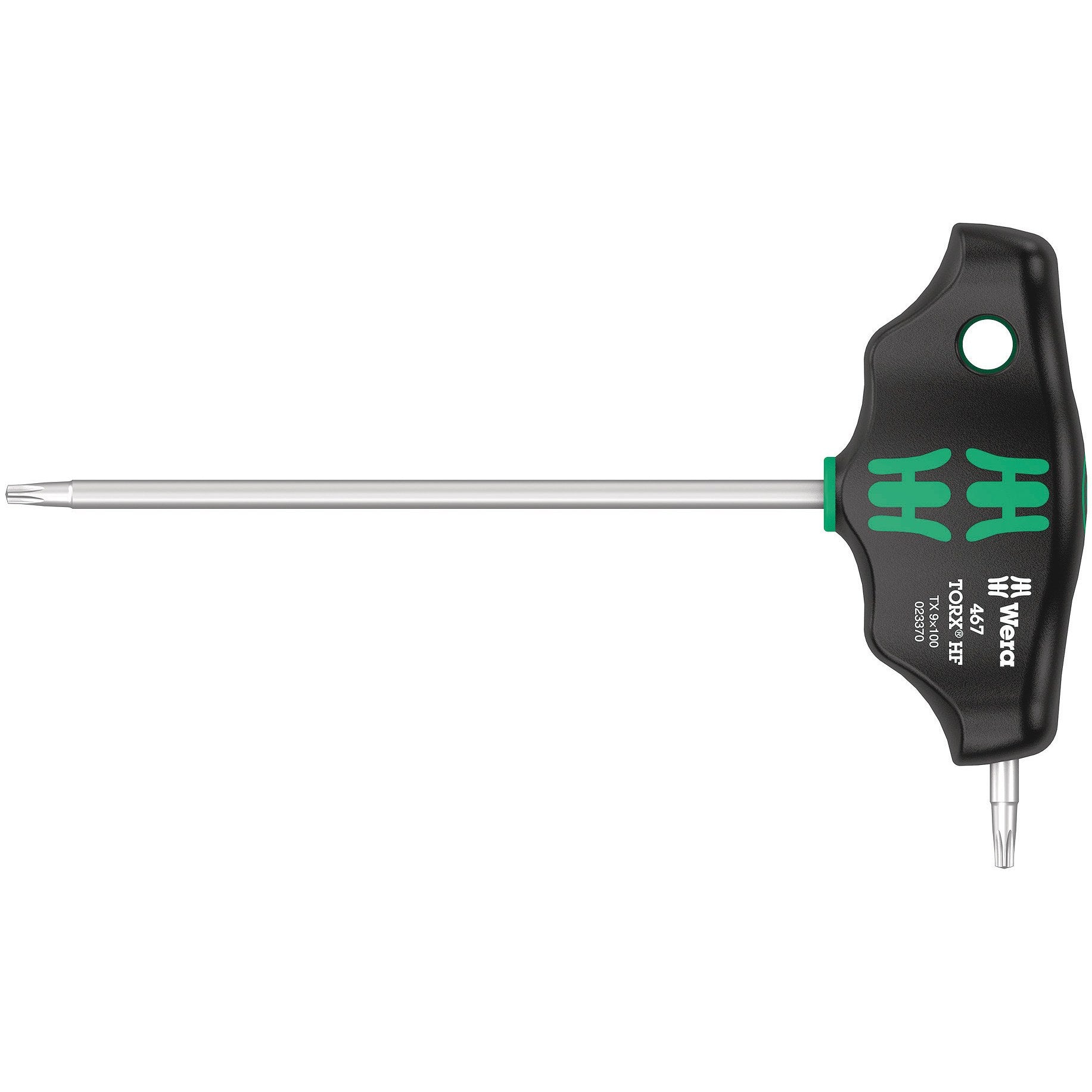 Wera 467 TORX® HF T-handle screwdriver with holding function, TX 9 x 100 mm
