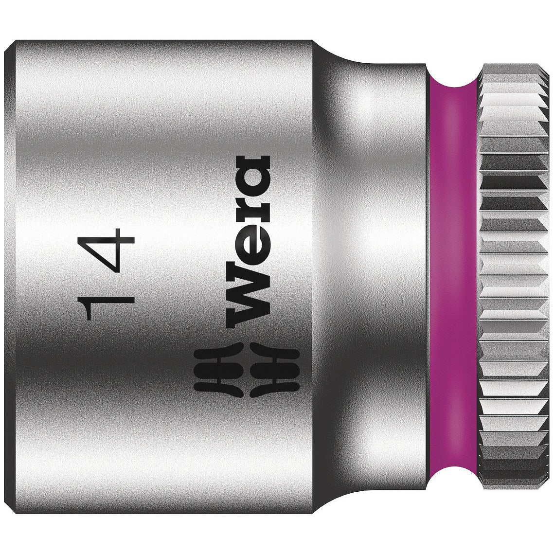Wera 8790 HMA Zyklop 1/4" socket, 14 x 23 mm