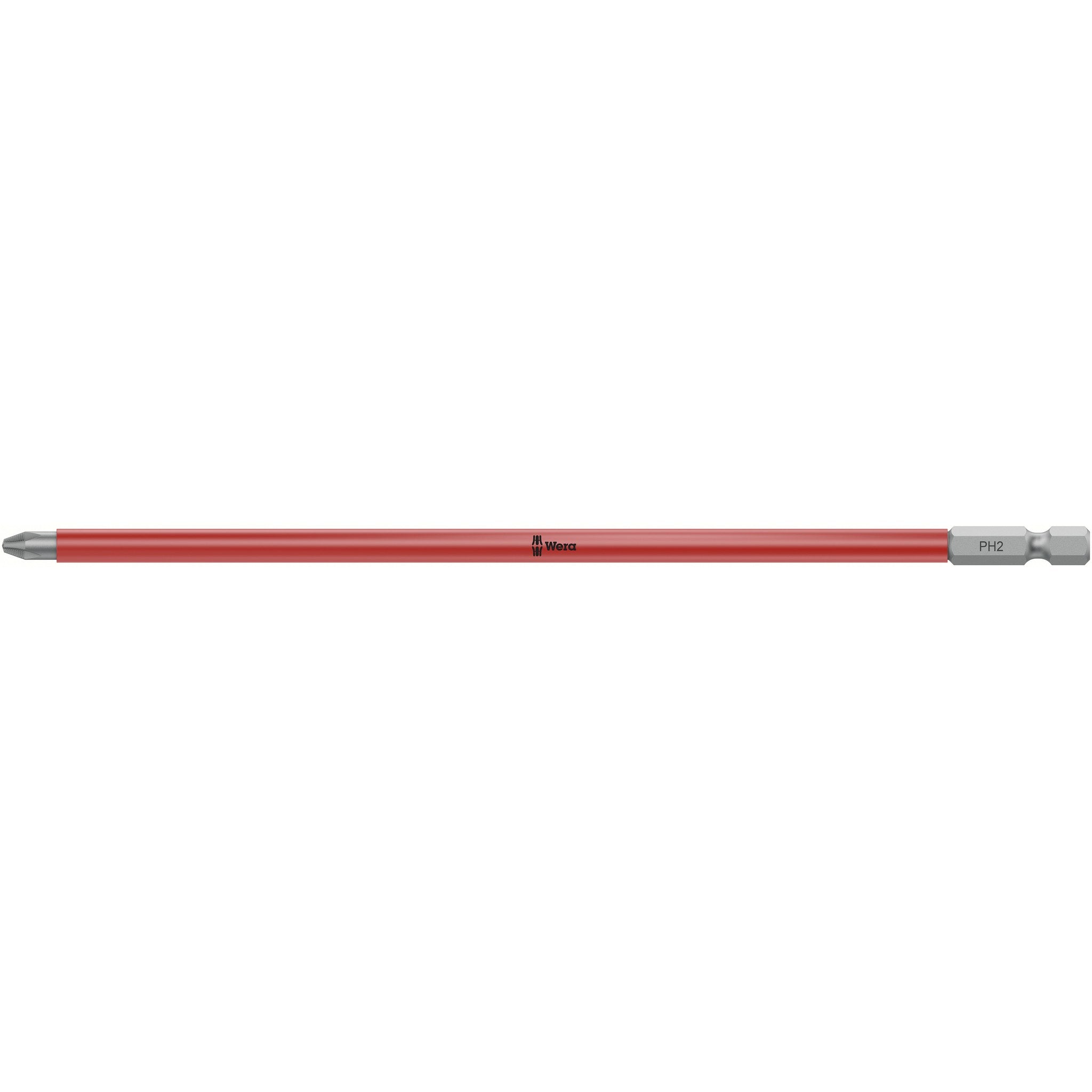Wera 853/4 ACR® SL bits with sleeve, magnetized, PH 2 x 200 mm
