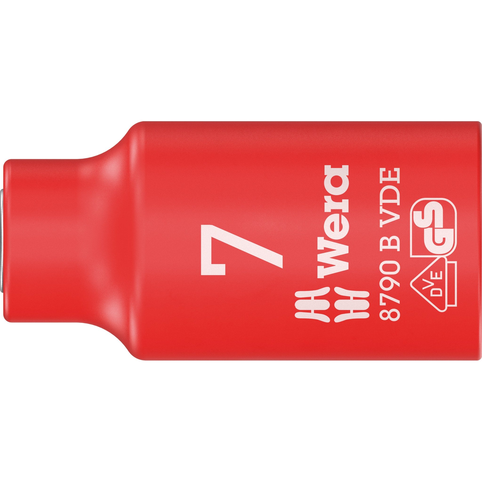 Wera 8790 B VDE Zyklop 3/8" socket, insulated, 7 x 46 mm