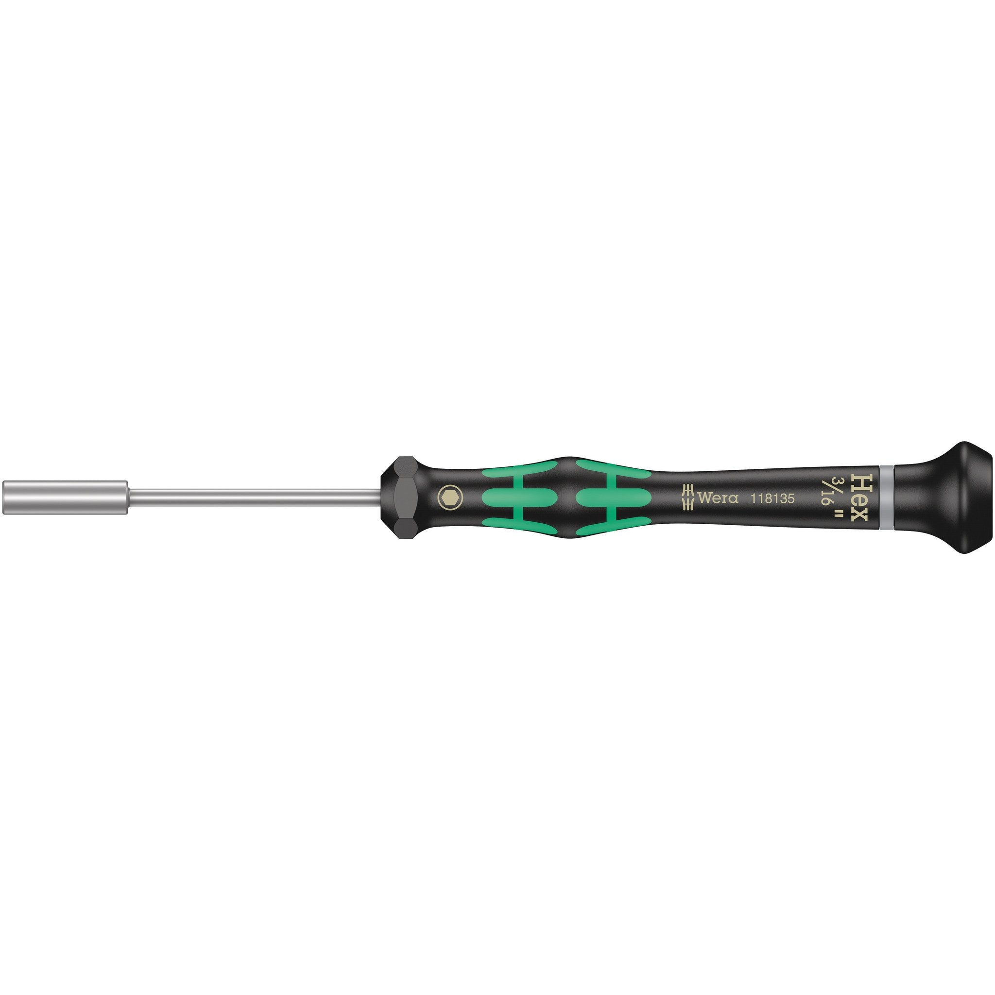 Wera 2069 Nutdriver for electronic applications, 3/16" x 60 mm