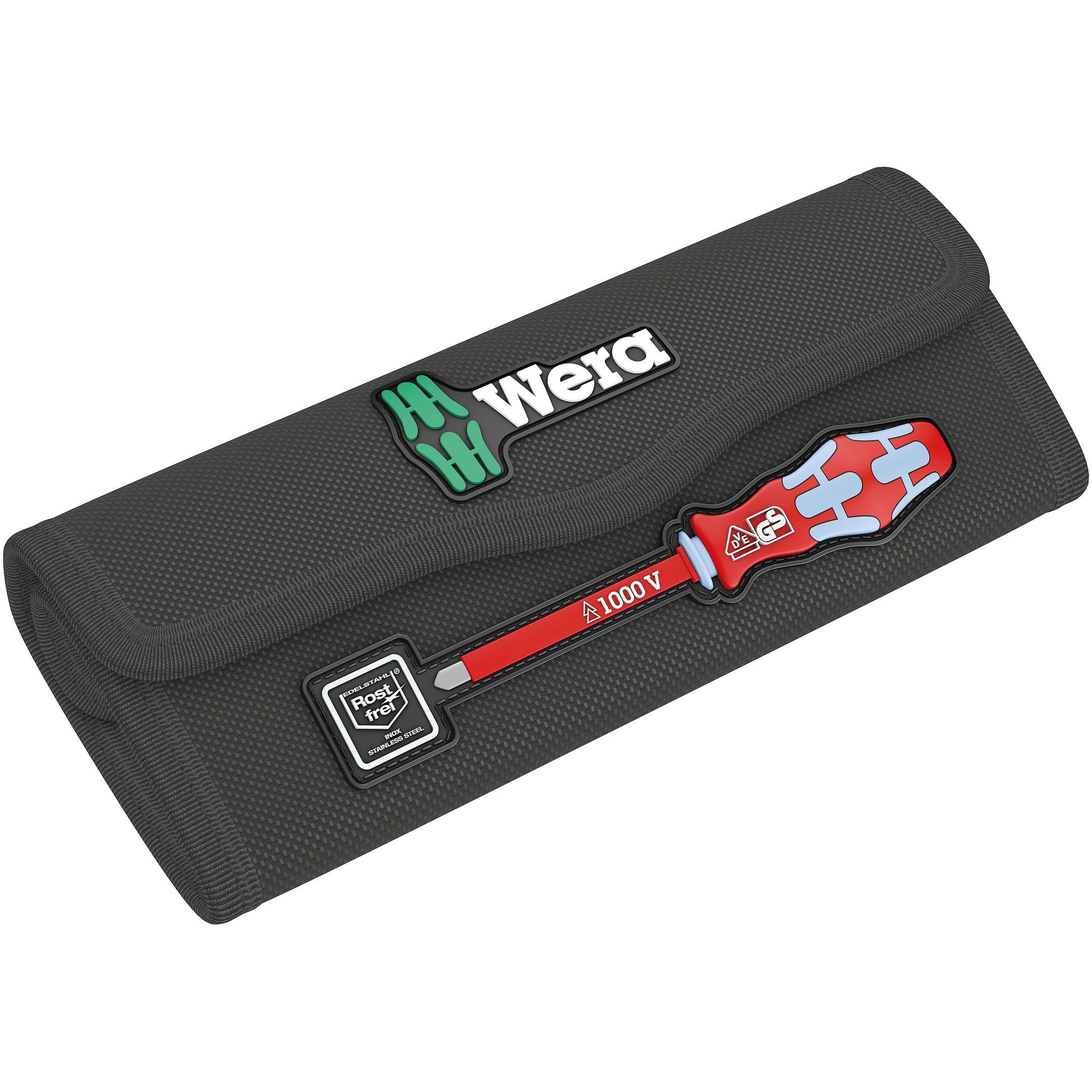 Wera 9476 Folding pouch for sets of up to 8 Kraftform Kompakt VDE Stainless, empty,