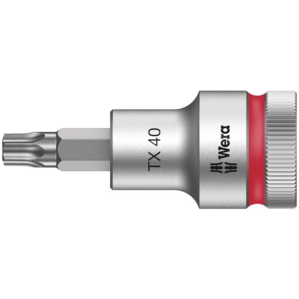 Wera 8767 C HF TORX® Zyklop bit socket with 1/2" drive with holding function, TX 40 x