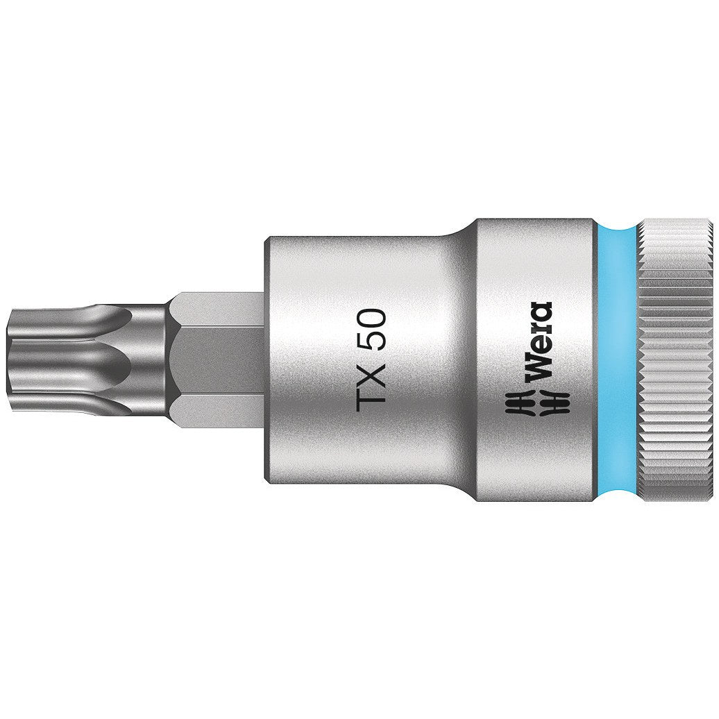 Wera 8767 C HF TORX® Zyklop bit socket with 1/2" drive with holding function, TX 50 x