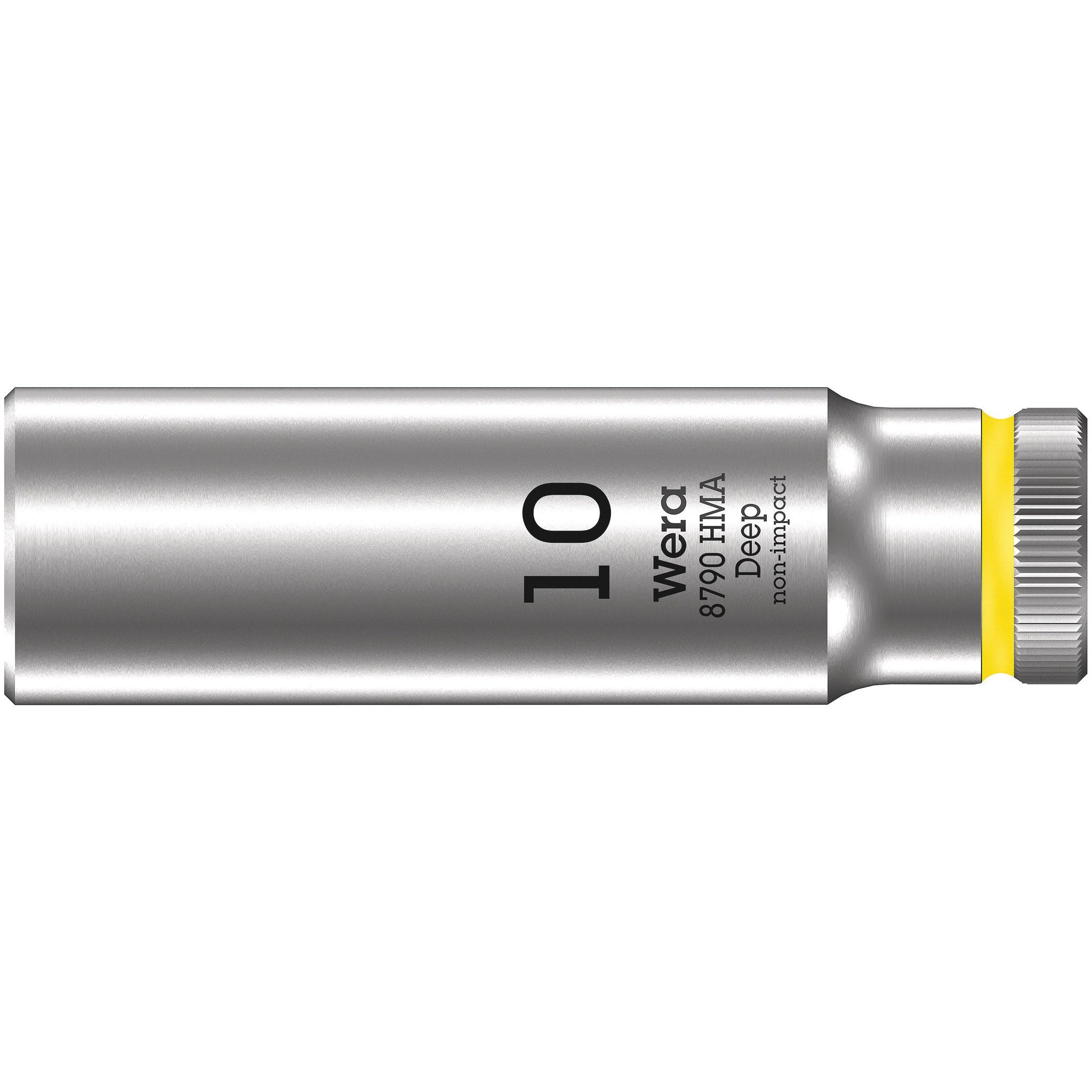 Wera 8790 HMA Deep 1/4" socket, 10 x 50 mm