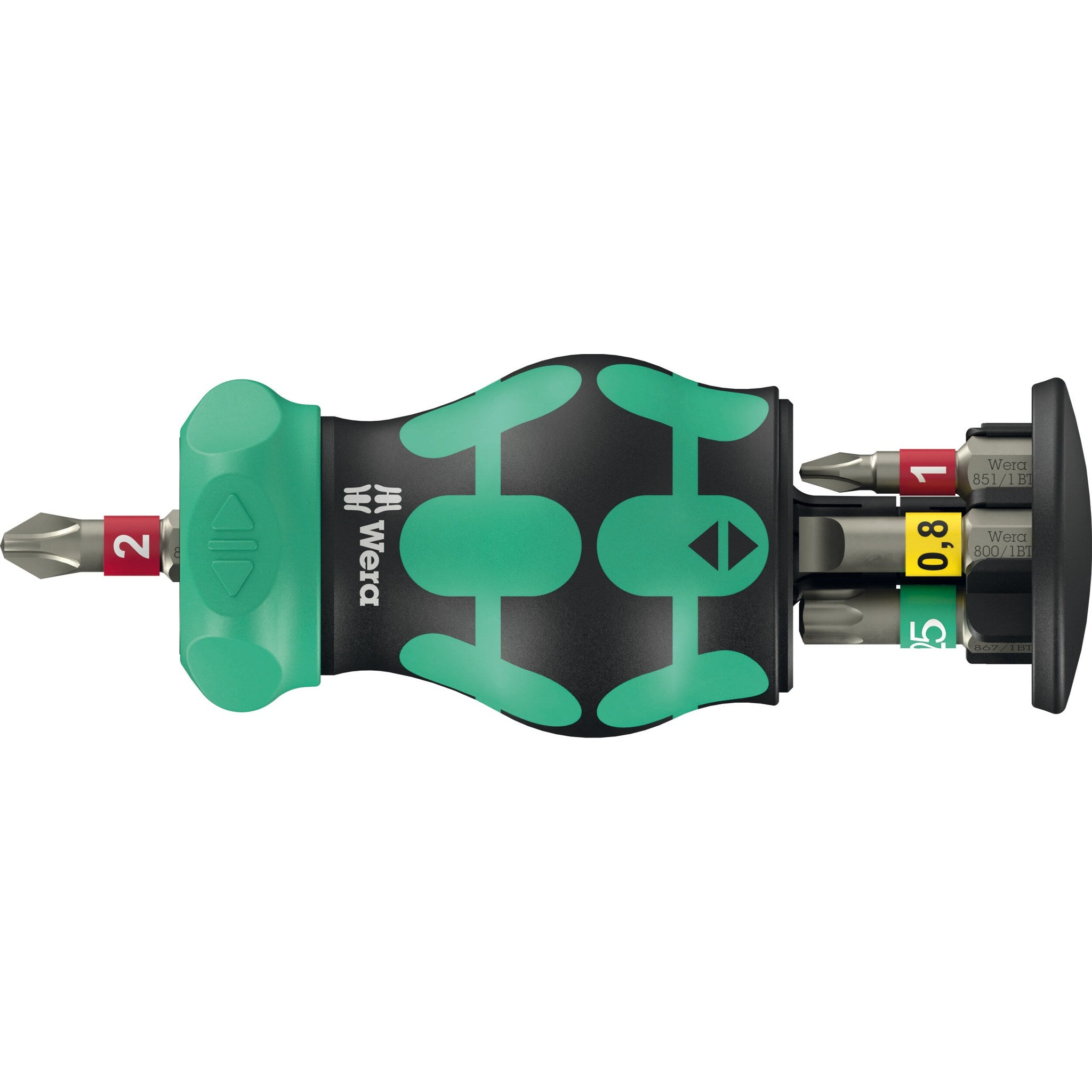 Wera Kraftform Kompakt Stubby magazine RA 1, 6 pieces