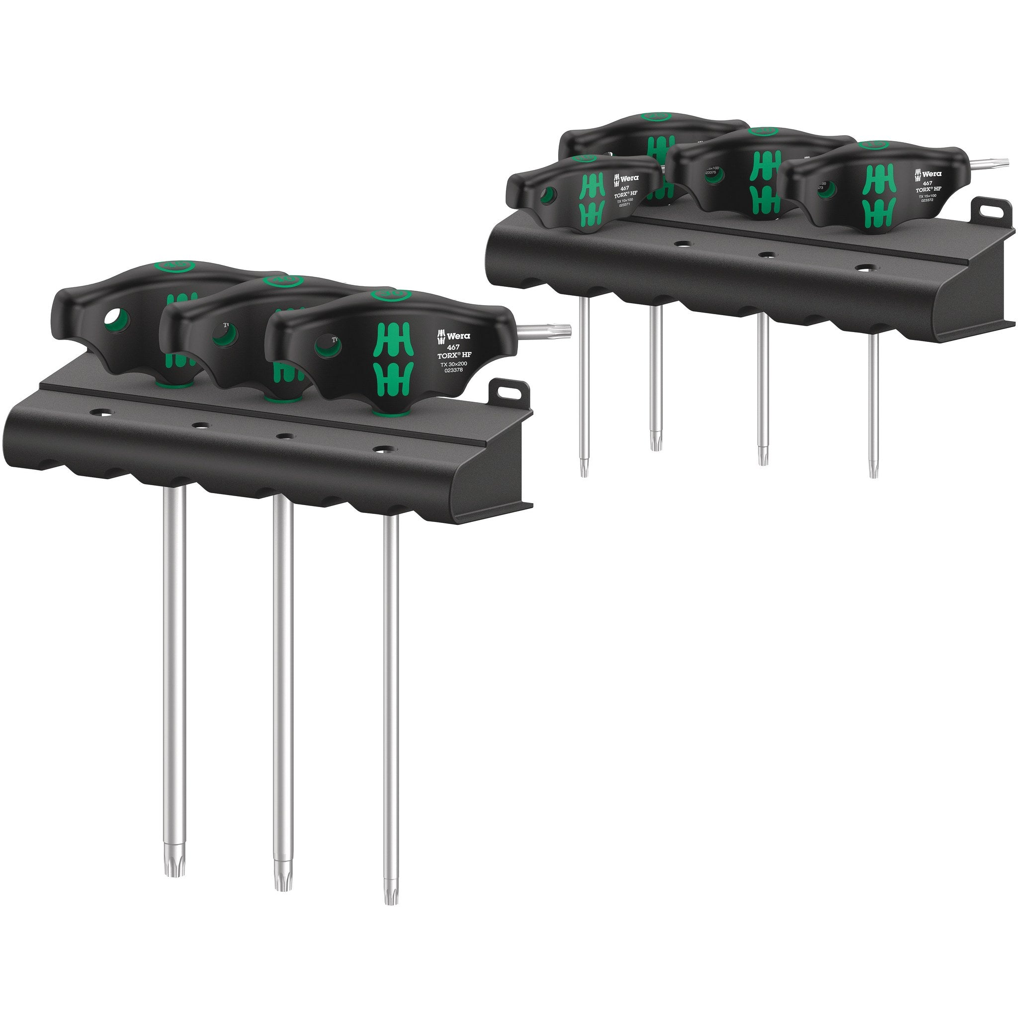 Wera 467/7 TORX® HF Set 1 screwdriver set T-handle TORX® screwdrivers with holding