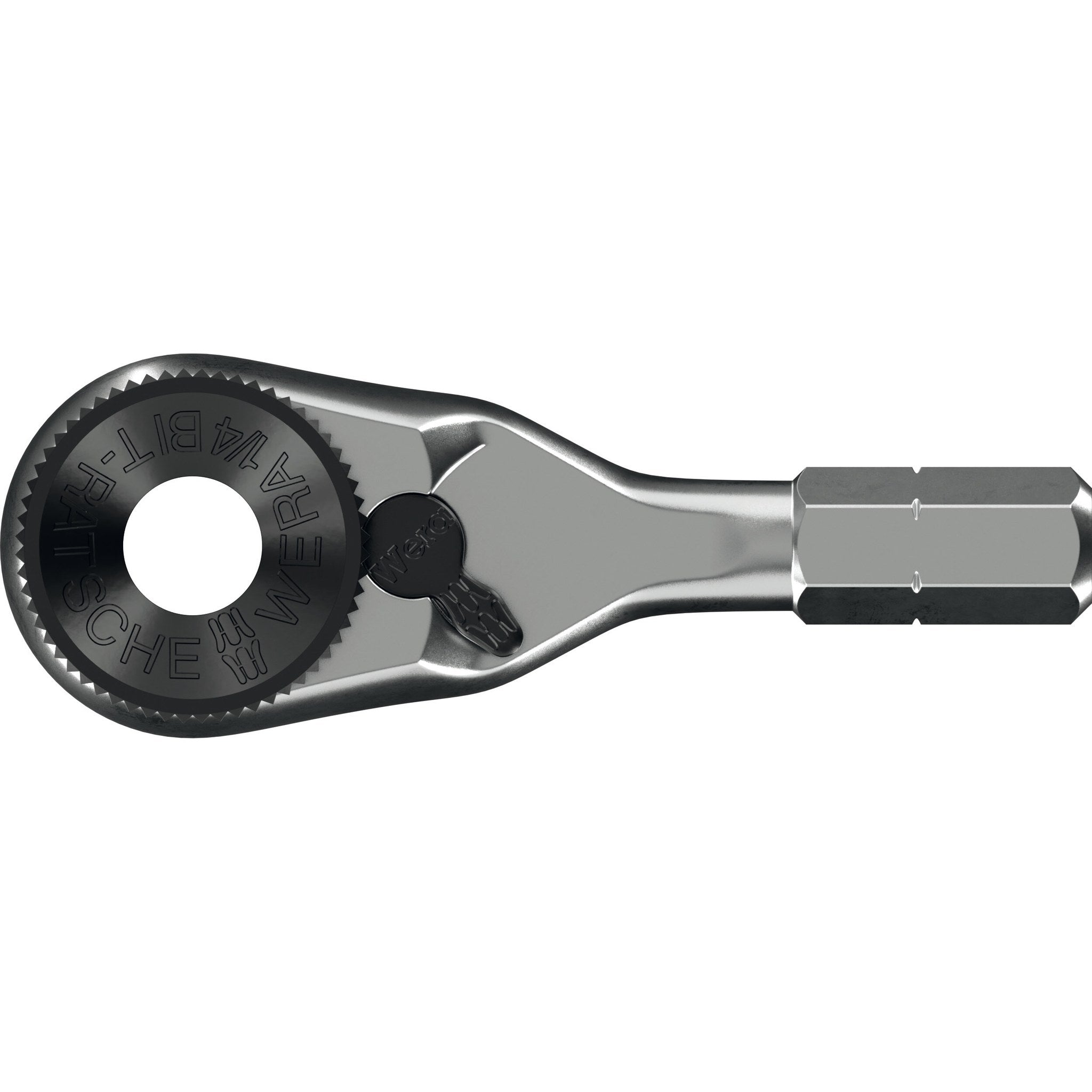 Wera 8011 Zyklop Mini 4 Bit ratchet, 1/4", 1/4" x 50 mm