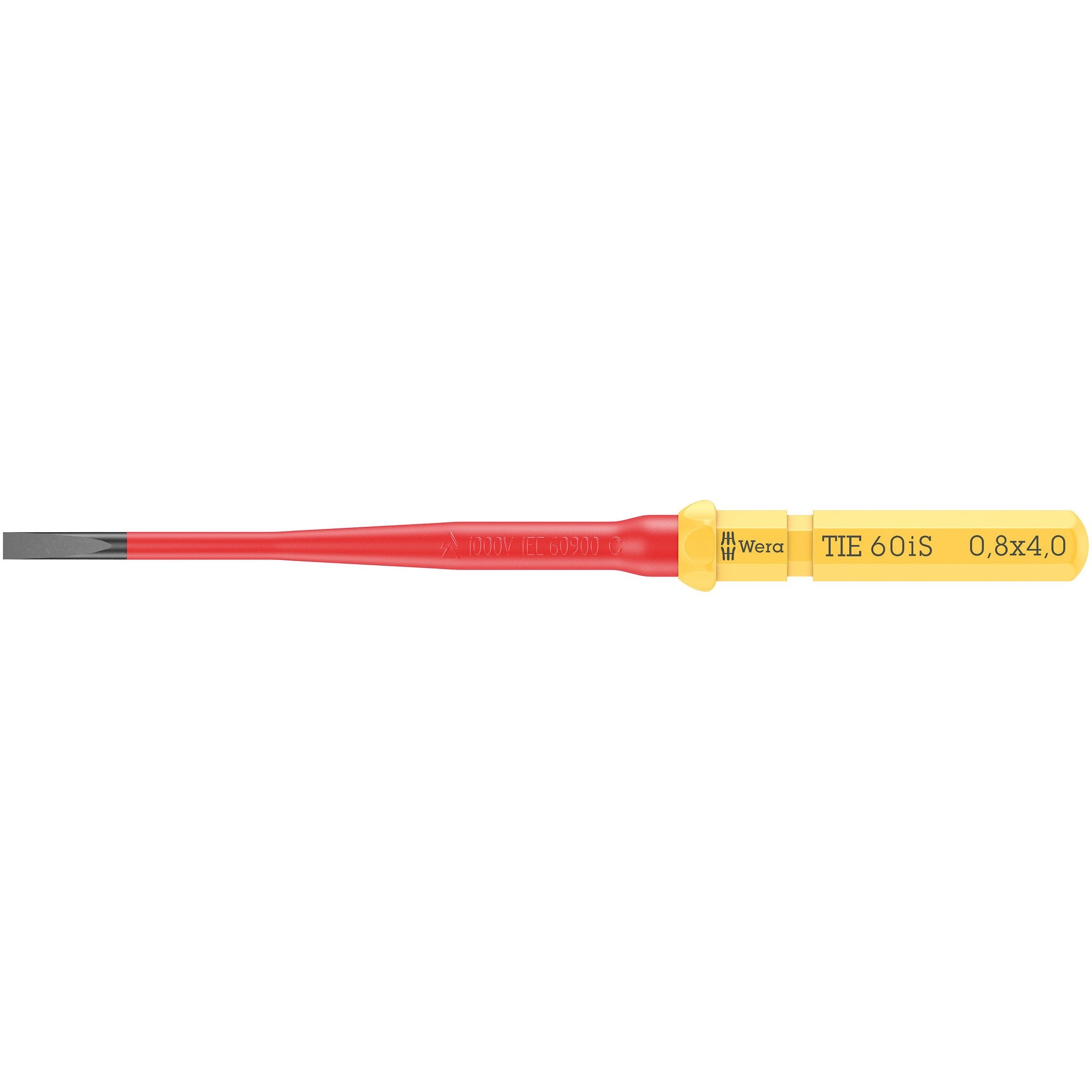 Wera Kraftform Kompakt VDE 60 iS Take it easy, 0.8 x 4 x 157 mm